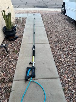 Surfacemaxx telescopic pressure washer 18ft extension wand