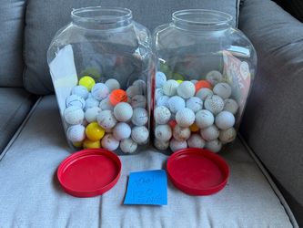 120 used random brand from high-end brand golf balls