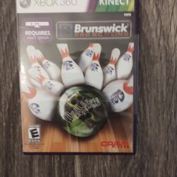 Xbox 360 Kinect Brunswick Pro Bowling Game 