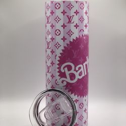Barbie Tumbler Coffee Cup Thermo Cup With Straw New In Box