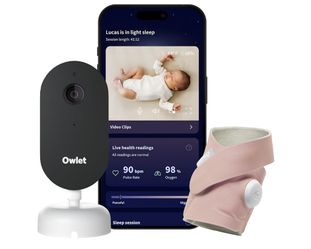 Sistema de Monitoreo para Bebé Owlet (Cámara + Calcetín Inteligente)