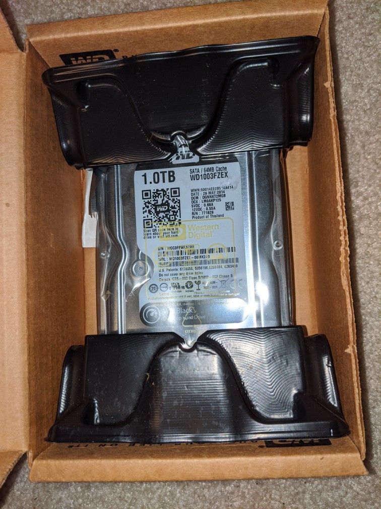 1 TB Western Digital HDD 3.5"