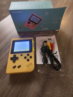 Retro Handheld Game Console – 400 Built-In Games – Rechargeable