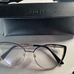 Guest Cat Eye, Golden Black Glasses 