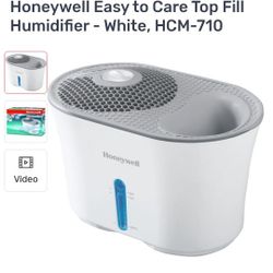 Honeywell Easy to Care Top Fill Humidifier - White, HCM-710