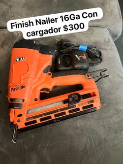 Finish Nailer 16GA Con Cargador 