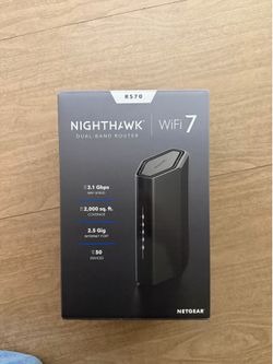Netgear NightHawk Dual-Band Router, Wifi 7