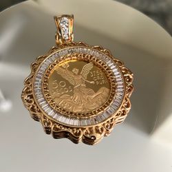 Gold Plated Pendant 