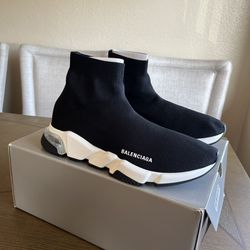 Balenciaga Speed Clear Sole Sock Sneaker ( Men )