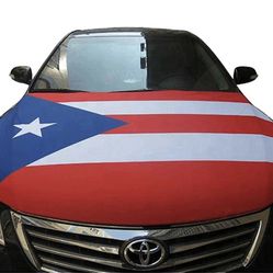 Puerto Rico Car Hood Cover