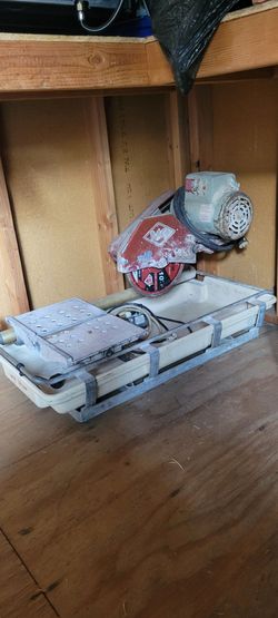 MK diamond 10" wet tile saw!