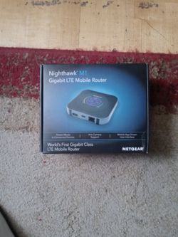 Brand New Nighthawk M1 Gigabit LTE Mobile Router