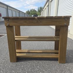 Sitting Bench With Shoes Storage 