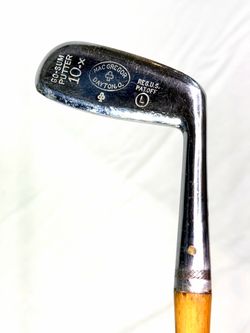 Antique MacGregor Go-Sum 10-X Hickory Shaft Putter RH 32.5” Dayton OH