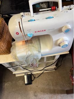 Singer sewing machine  tabletop model shown in picture .