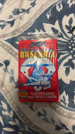 1988 Major League Baseball player and trivia cards