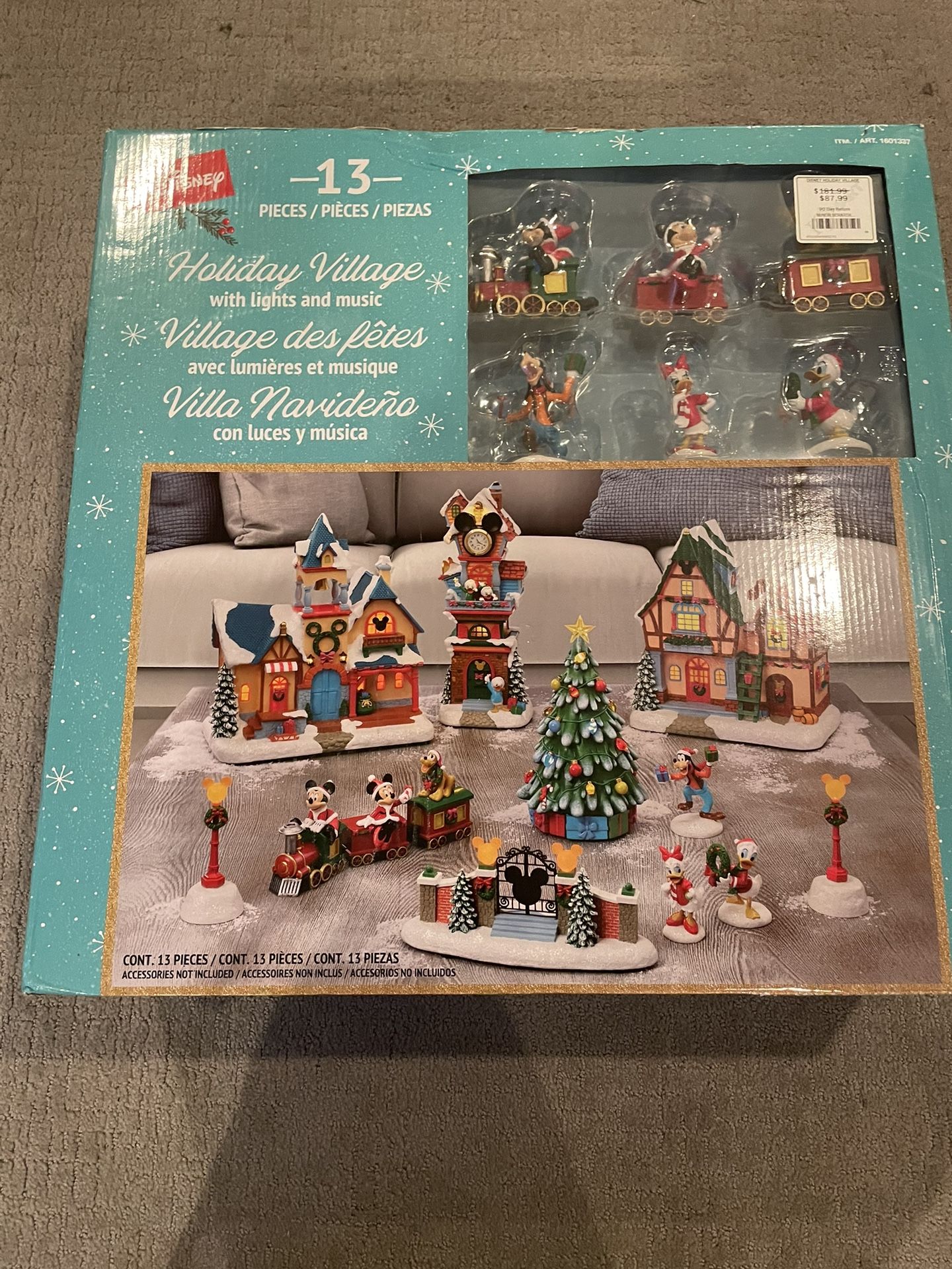 Costco Disney Holiday Village Set. for Sale in Jurupa Valley, CA OfferUp