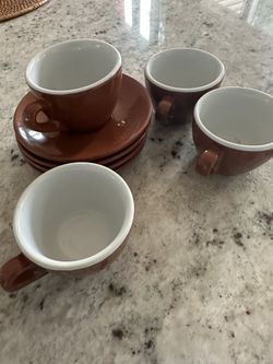 Cute Brown Expresso Set 
