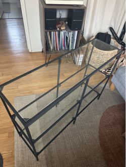 Glass Bookshelf
