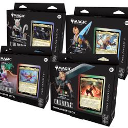 Final Fantasy Magic The Gathering Commander Bundle