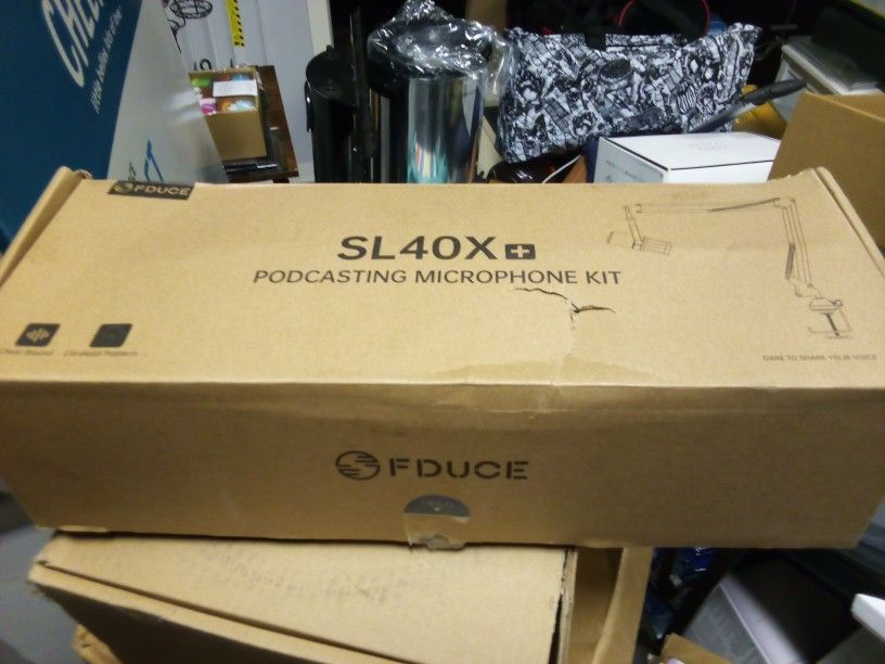 FDUCE SL40X+ Podcasting Microphone Kit