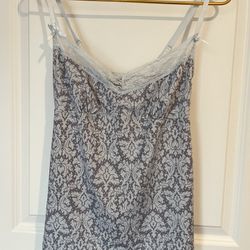 Marilyn Monroe Size L Lavender & gray Print Cami