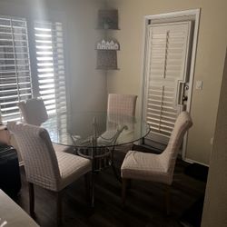 Dining Room Table Set With 4 Chairs 