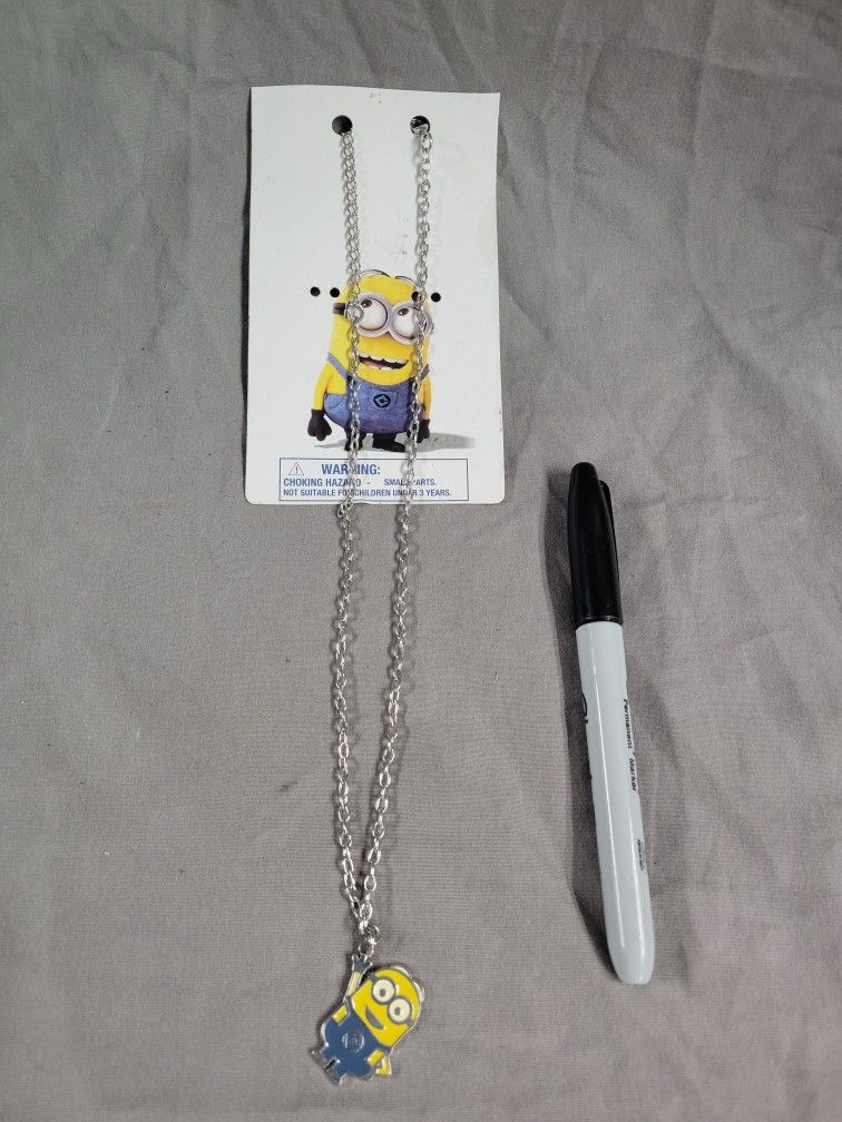 18" Minion Necklace