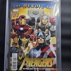 Avengers #1 The Heroic Age CGC 9.8 1st Azari Son Of T’Chala And Storm