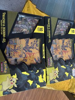 Pikachu & Zekerom- GX  Premium Collection