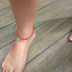 Blood Orange ANKLET