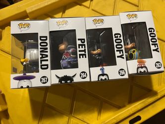Disney Funko Pop! Kingdom Hearts Lot Pete Donald Goofy Hot Topic GameStop NM 263, 264, 266, 267