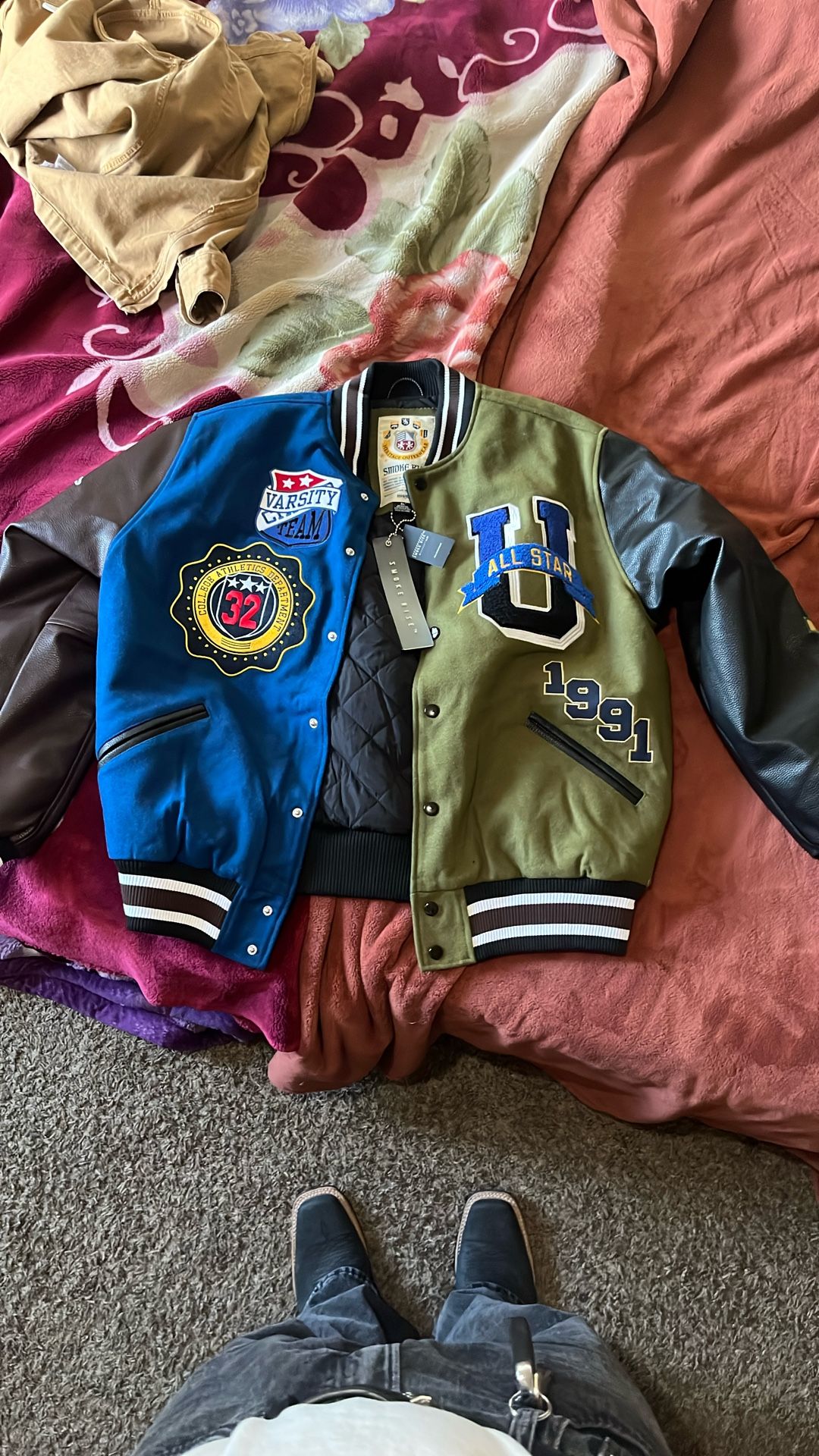 Smoke Rise Varsity Jacket