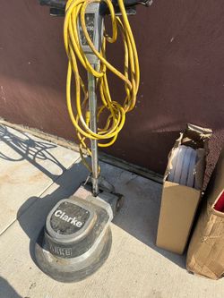 Clarke floor buffer