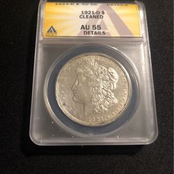 1921-D Morgan Dollar Coin