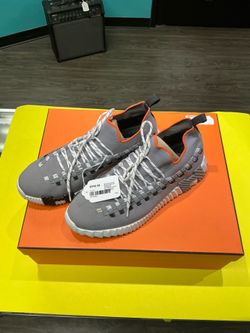 Hermes Men’s Flex Bolduc Sneakers Gris Silex