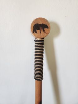 Solid Wood Hiking Stick