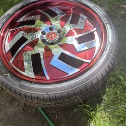 2pc 24” Rucci Forged Rims “Zone”