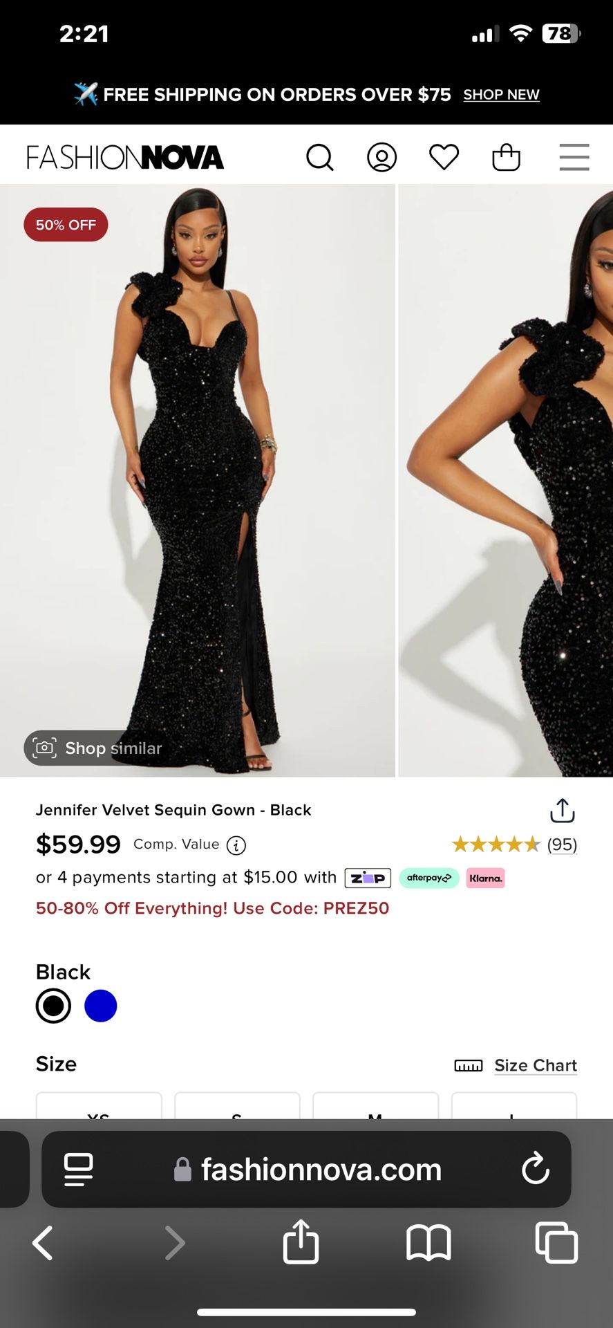 Fashion Nova Dress 