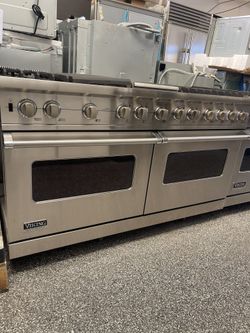 60”inch Viking Professional Range, With 8 Burners + Griddle + Grill