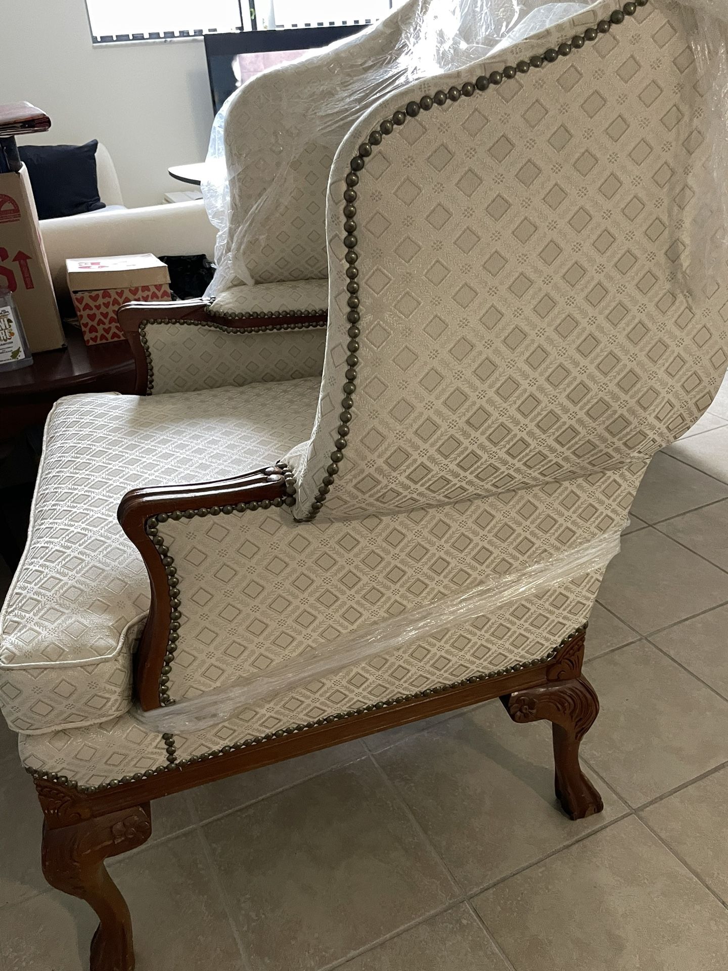 Antique Fan-back Chair 