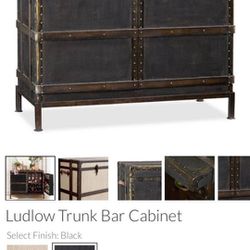 Pottery Barn Ludlow Trunk Bar Cabinet