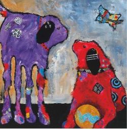 'Proud Mom' By Jenny Foster Painting Print On Wrapped Canvas, Wall Art