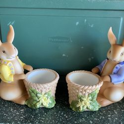 Party Lite Easter Candle Holders