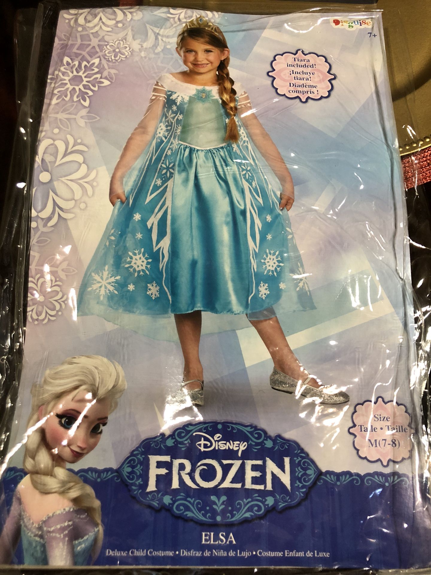 Girls Frozen Costume -size 7+