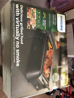 Smokeless indoor grill