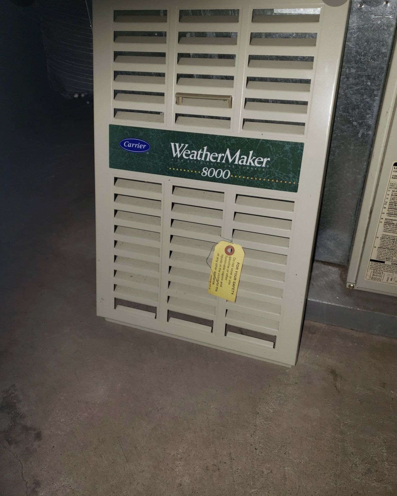 Gas Heater Carrier Weather Maker 8000