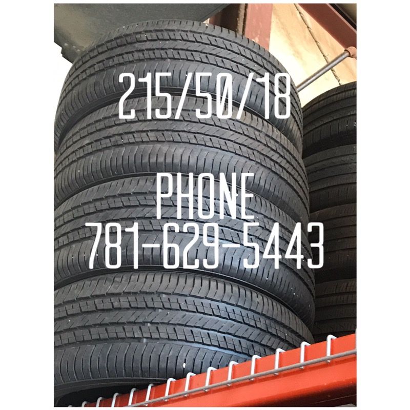 Used Tire For Sale 215/50/18 $250 All Four installed
