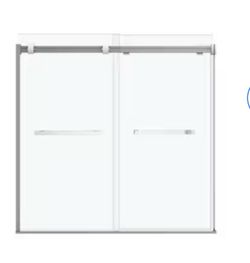 New! MAAX Frameless Sliding Bathtub Doors