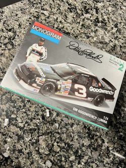 Dale Earnhardt stock car model kit